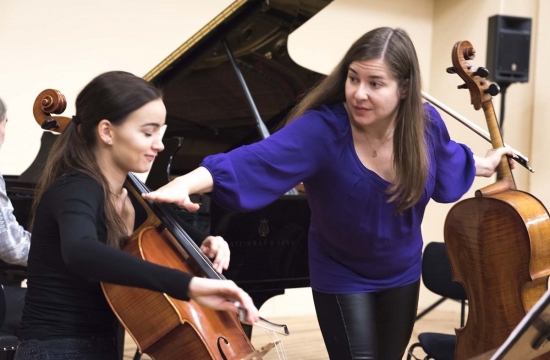 Alisa Weilerstein na mistrovském kurzu ČF