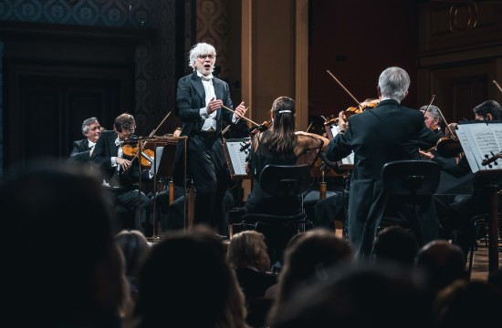 Giovanni Antonini, Česká studentská filharmonie a Česká filharmonie, koncert v Rudolfinu, 29. 11. 2023