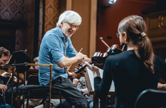 Giovanni Antonini, Česká studentská filharmonie a Česká filharmonie,  zkouška v Rudolfinu, 28. 11. 2023