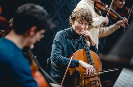 Giovanni Antonini, Česká studentská filharmonie a Česká filharmonie,  zkouška v Rudolfinu, 28. 11. 2023