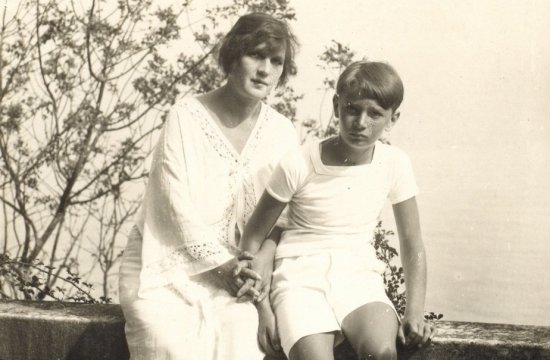 Rafael Kubelík s maminkou, hraběnkou Marianne Czáky-Széllovou