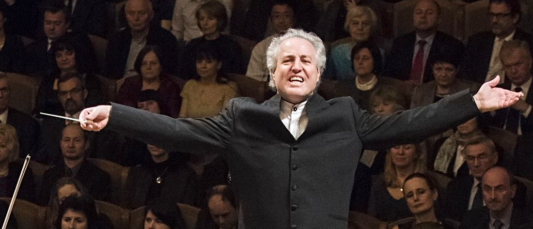 The conductor Manfred Honeck