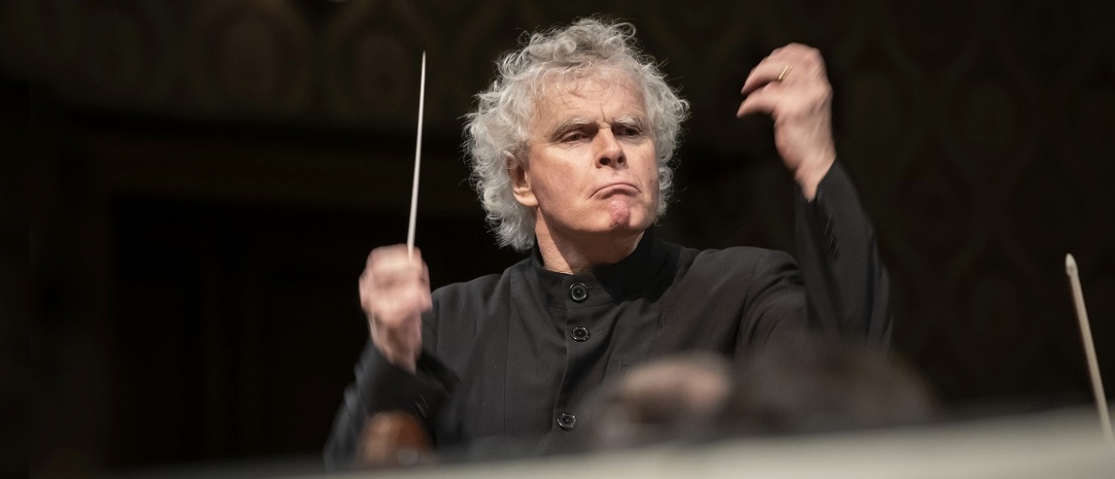 Dirigent sir Simon Rattle a Česká filharmonie