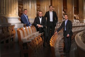 Bez spokojeného orchestru to nejde. Deset let s Českou filharmonií - rozhovor - Michal Medek, David Mareček, Robert Hanč, Ondřej Matyáš