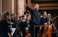 Členové Orchestrální akademie v programu Bella Italia!